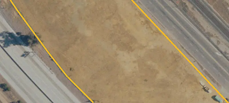 Commercial Land with Curb and Gutter
