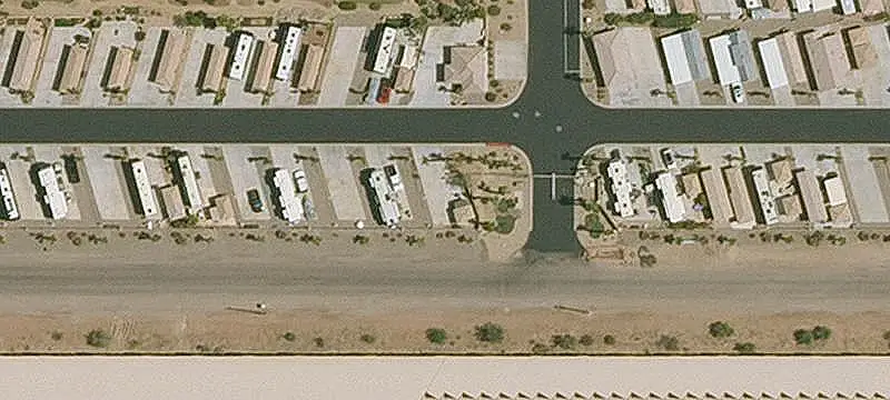 RV Resort Lot with Casita
