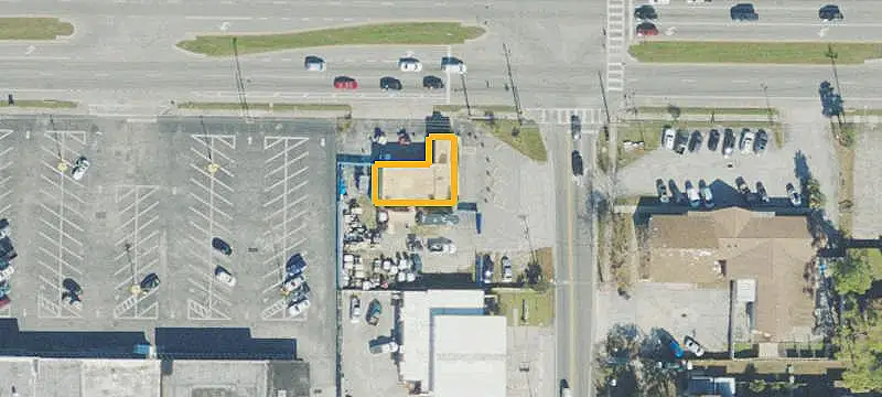 Auto Shop with Vehicle Lift