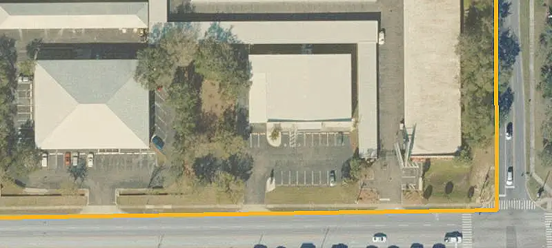 Freestanding Retail Building with Patio