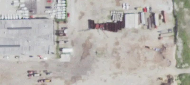 Fenced Industrial Land