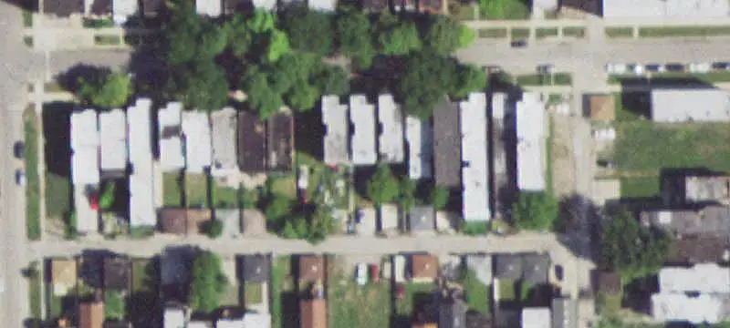 Three-Unit Brick Apartment Building