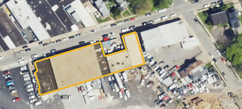 Industrial Warehouse with Loading Dock