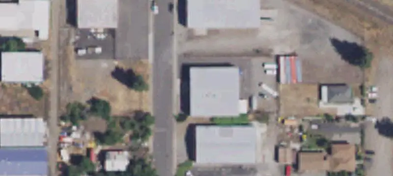 Warehouse with Fenced Yard