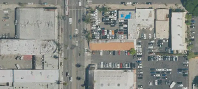Strip Mall with Vacant Retail Suite