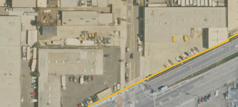 Warehouse with Fenced Yard