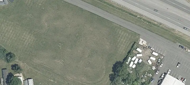 Graveled Commercial Land