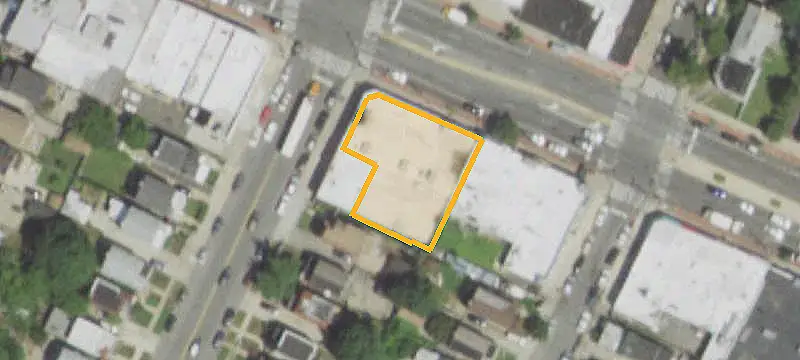 Corner Retail Building with Loading Area