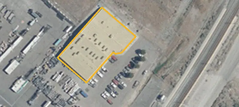 Industrial Building with Fenced Yard
