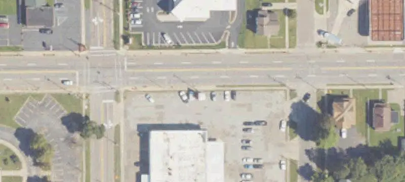 Signalized-Corner Retail Building