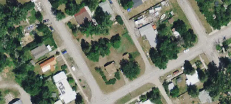 Retail Building with Storage Sheds