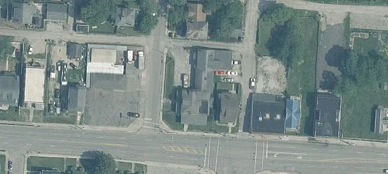 Brick Mixed-Use Building