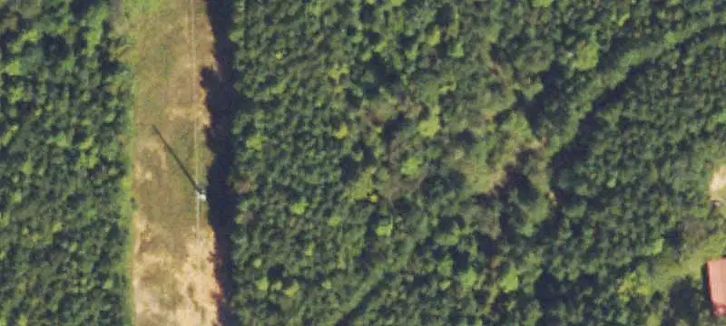 Farm with Log Cabin