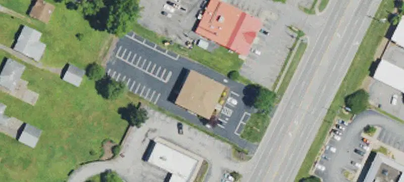 Office Building with Highway Signage