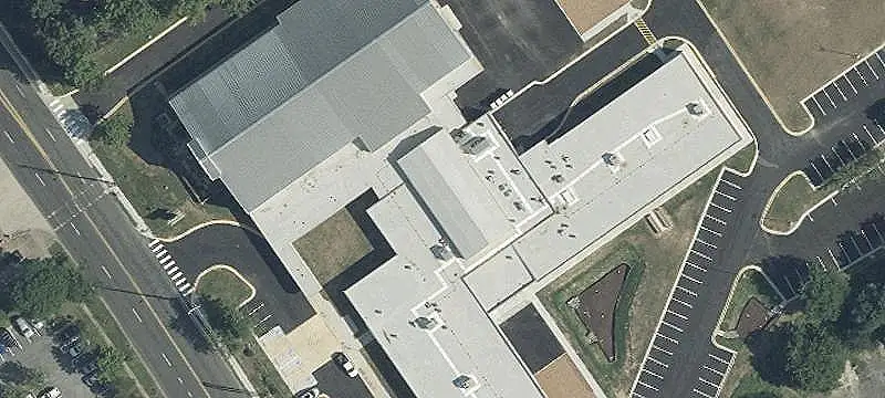 School Campus with Gymnasium