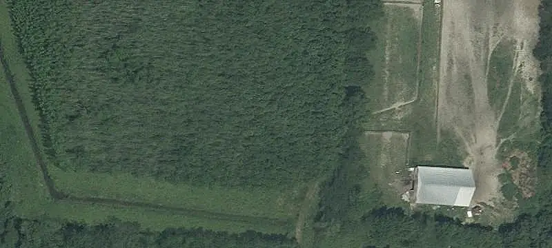 Farmland with Barn