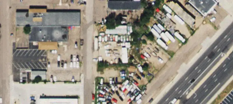 Fenced Commercial Land