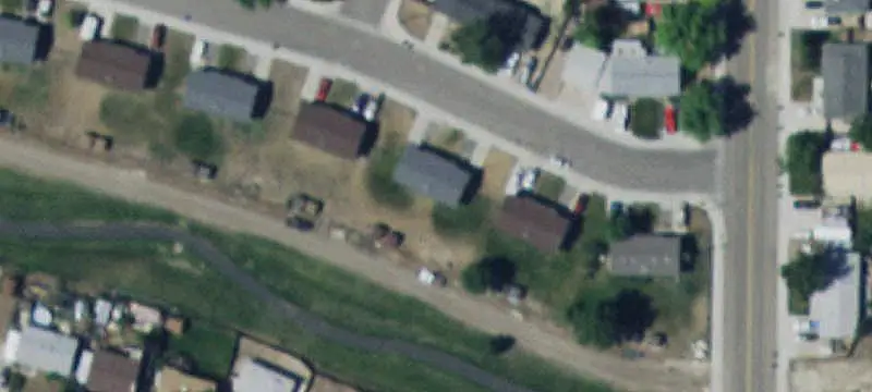 Duplex with Separate Storage Sheds