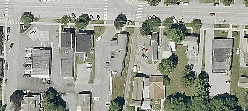 Mixed-Use Building with Bank Vault