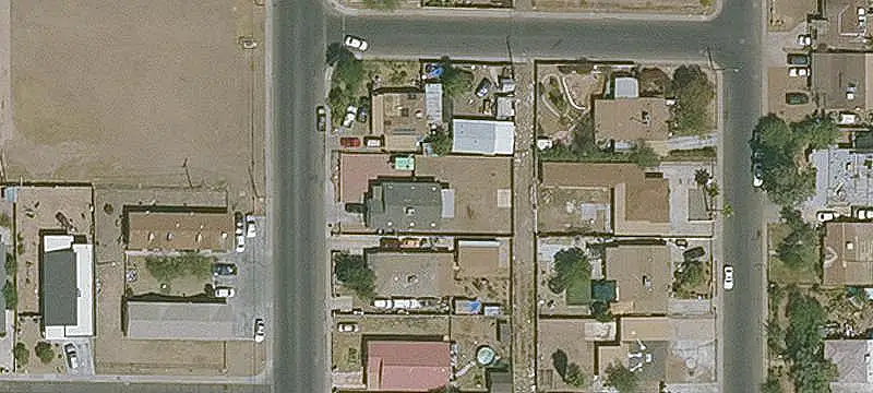 Fenced Industrial Storage Yard