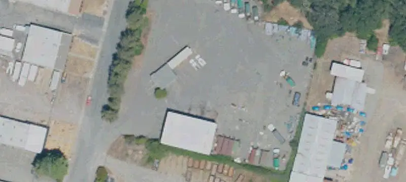 Industrial Warehouse with Gated Yard