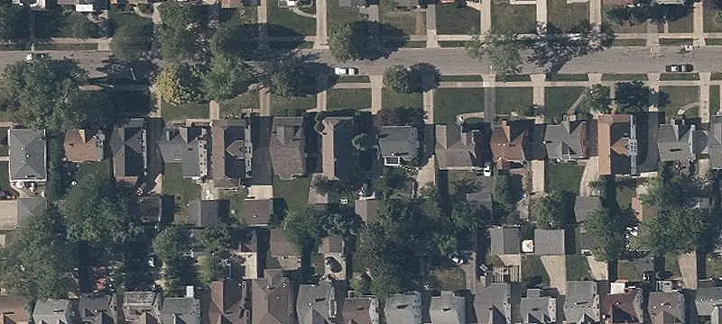 Brick Duplex with Detached Garage