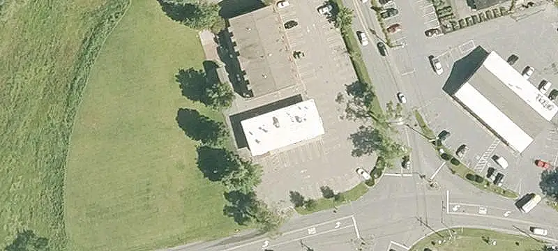 Restaurant Building with Outdoor Dining