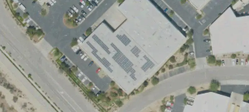 Industrial Building with Solar Power
