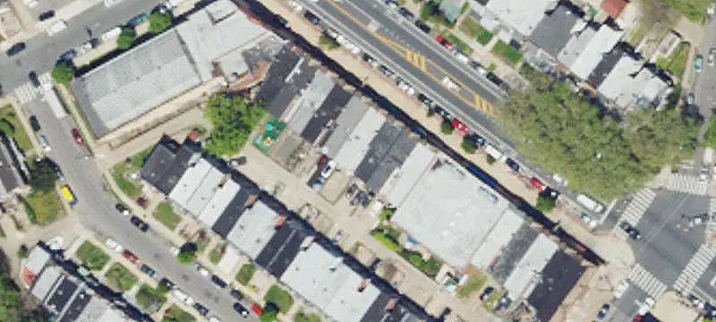 Storefront Building with Gated Driveway