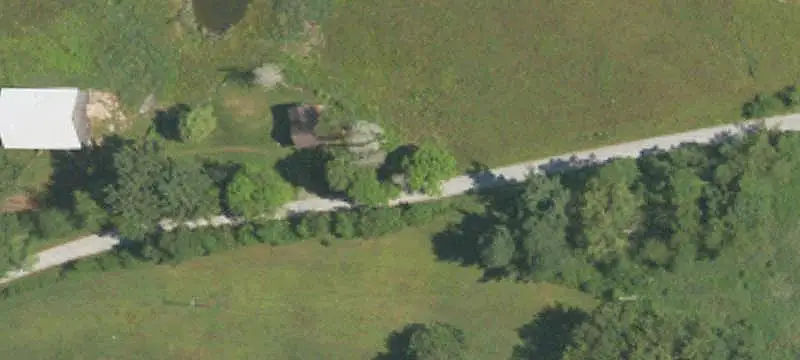 Farmland with Bank Barn