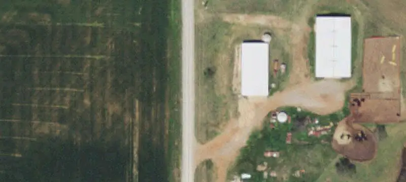 Farm with Cattle Pens