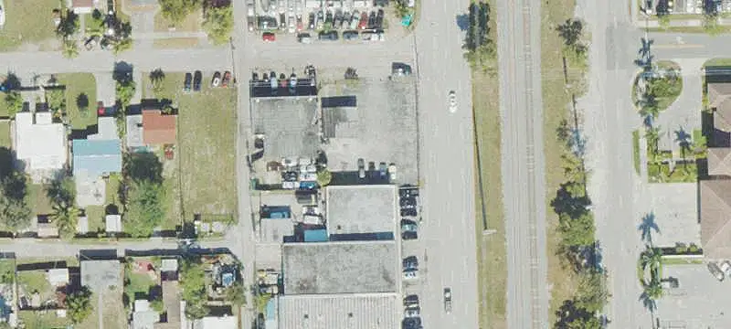 Fenced Automotive Facility