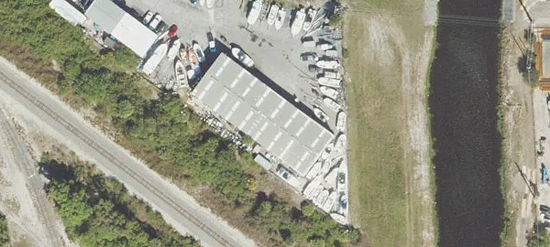 Warehouse with Outdoor Storage