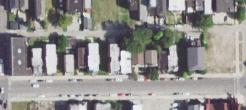 Four-Unit Brick Apartment Building