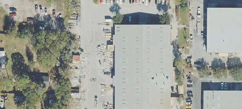 Manufacturing Facility with Cranes