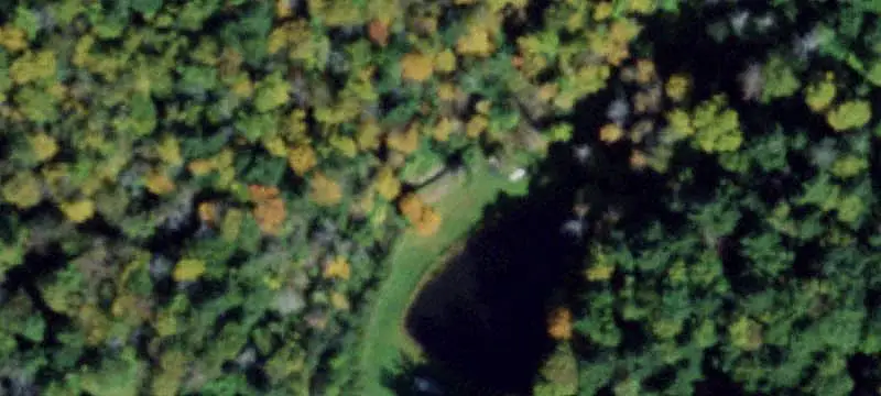 Wooded Land with Barn