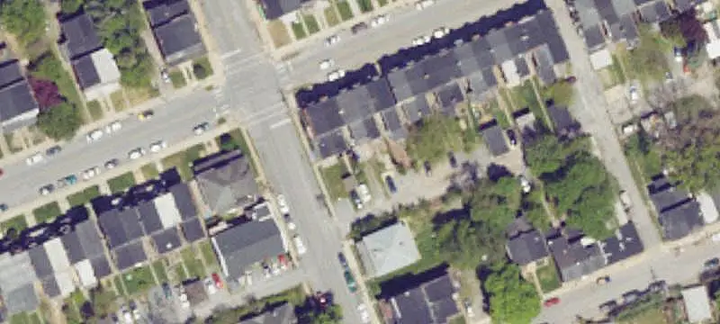 Brick Duplex with Rear Parking