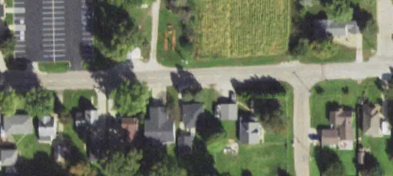 Duplex with Separate Garages