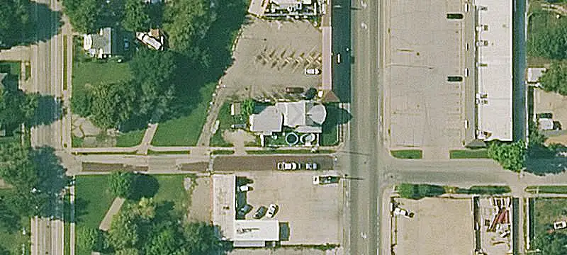 Warehouse with Motorized Garage Door