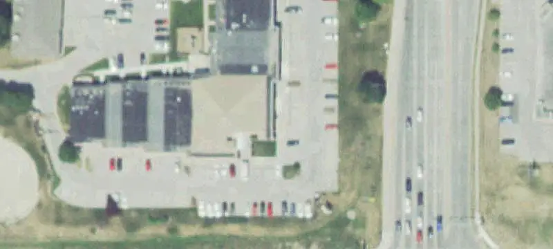Strip Mall with Monument Signage
