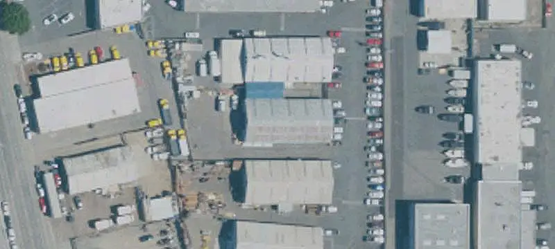 Warehouse with Fenced Yard