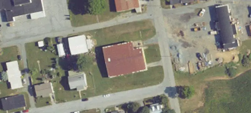 Quonset Warehouse with Overhead Door