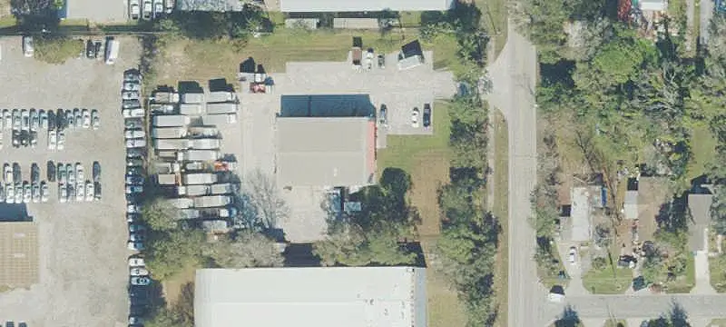 Warehouse with Outdoor Storage
