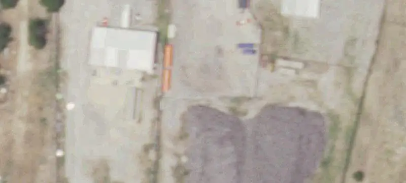 Fenced Industrial Yard