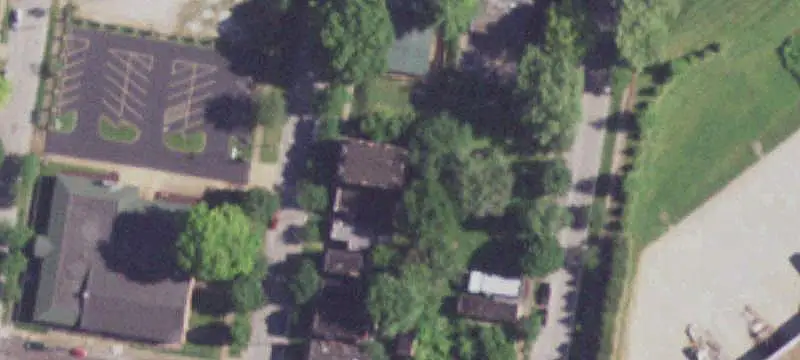 Four-Unit Brick Apartment Building