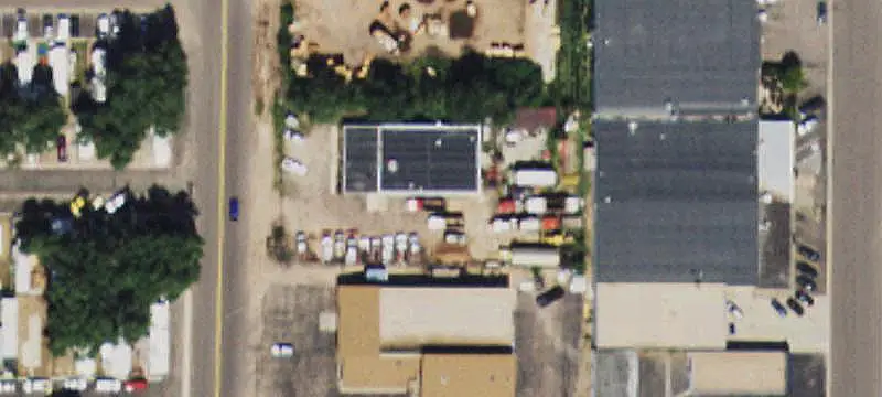 Industrial Warehouse with Loading Docks