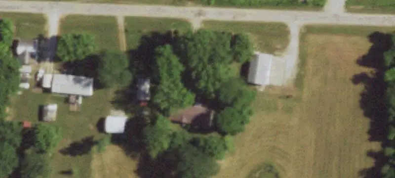 Farmland with Metal Outbuilding
