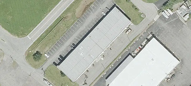 Warehouse Bay with Overhead Door