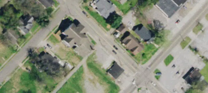 Duplex with Separate Driveways