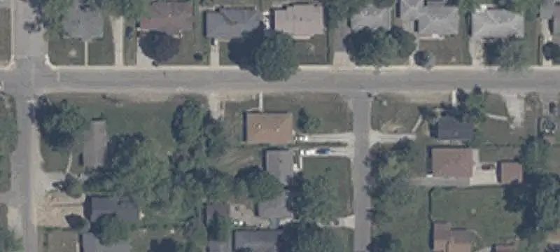Brick Duplex on Corner Lot